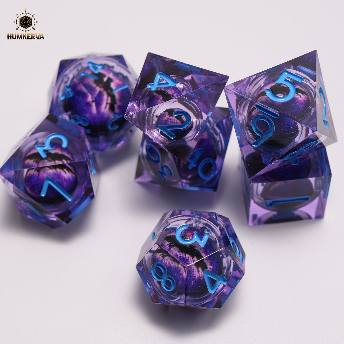 7pc RPG Dice Set – Astral Shimmer