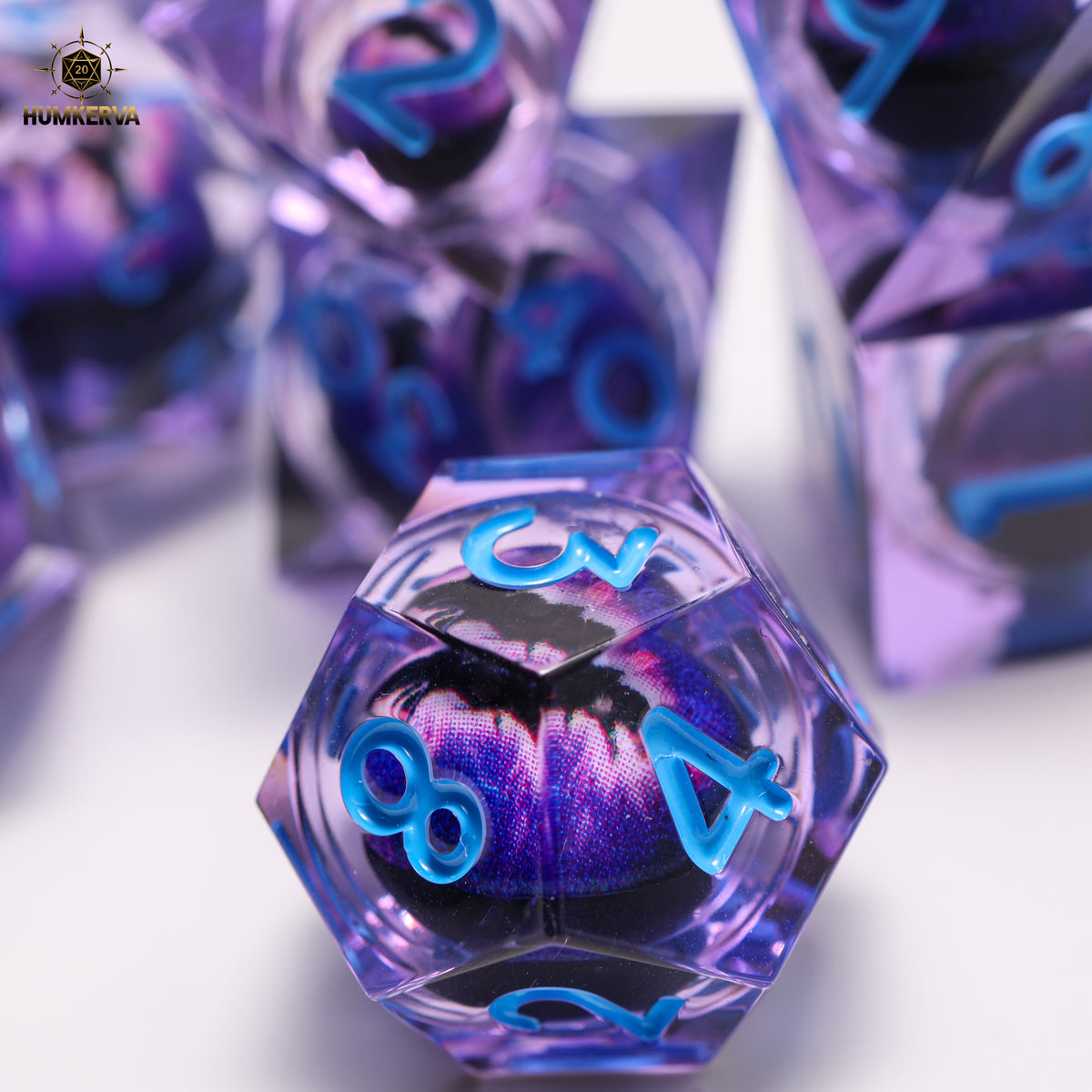 7pc RPG Dice Set – Astral Shimmer